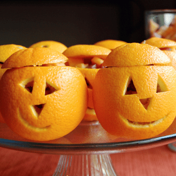 Halloween oranges pediatric dentistry calgary