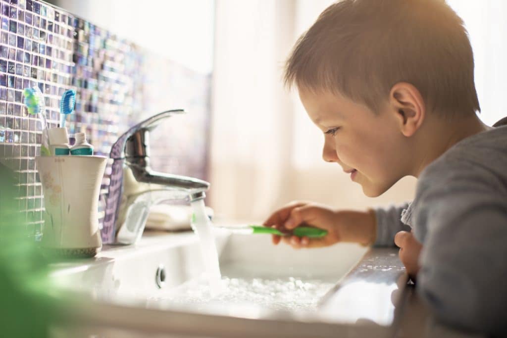 teeth brushing pediatric dentistry calgary